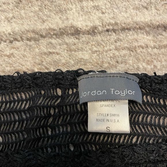 Jordan Taylor black swimsuit coverup - Picture 3 of 6